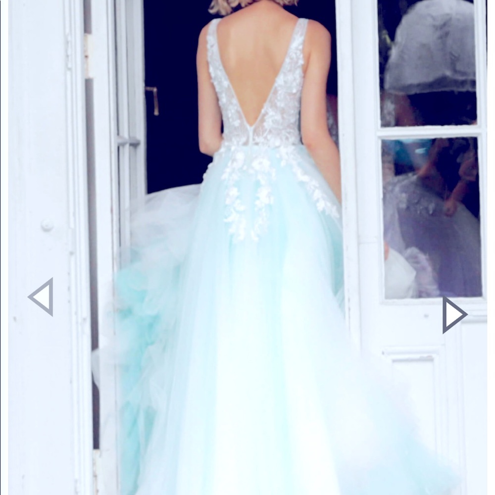 Plus Size Prom Dress - Picture 1 of 6